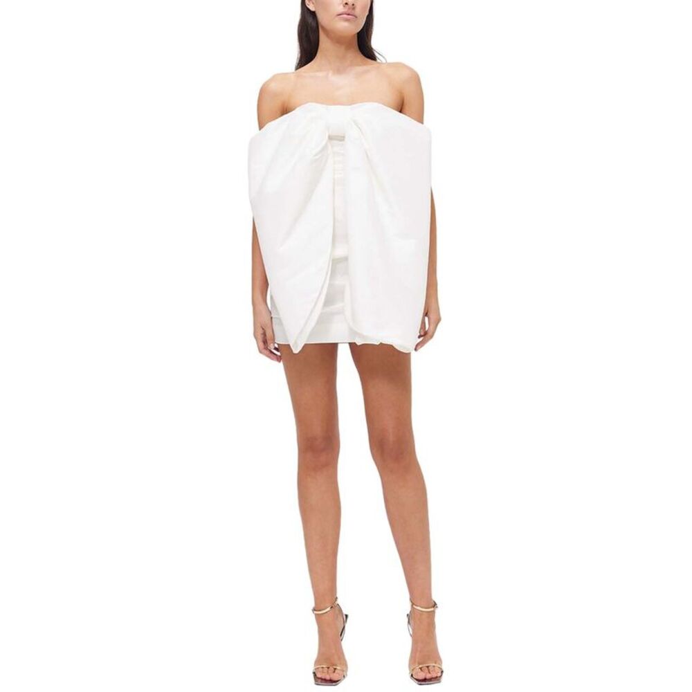 Rachel Gilbert Womens  Alessandra Mini Dress, White